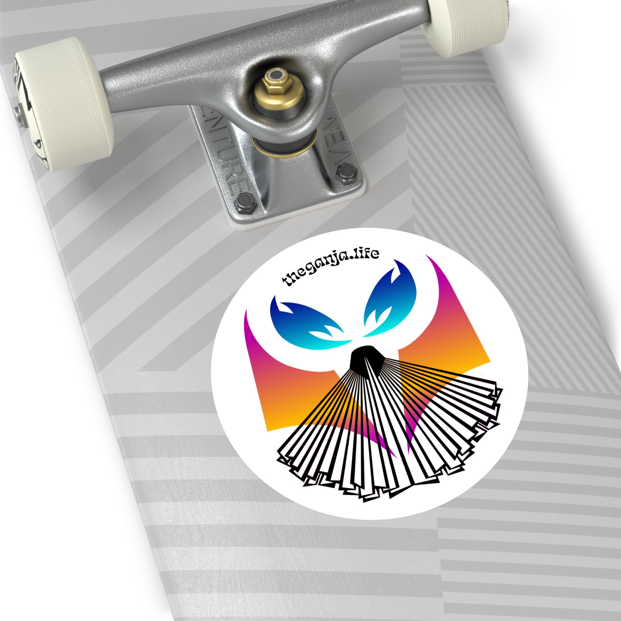 Ganja Seal — Glow Radiance Vinyl Sticker