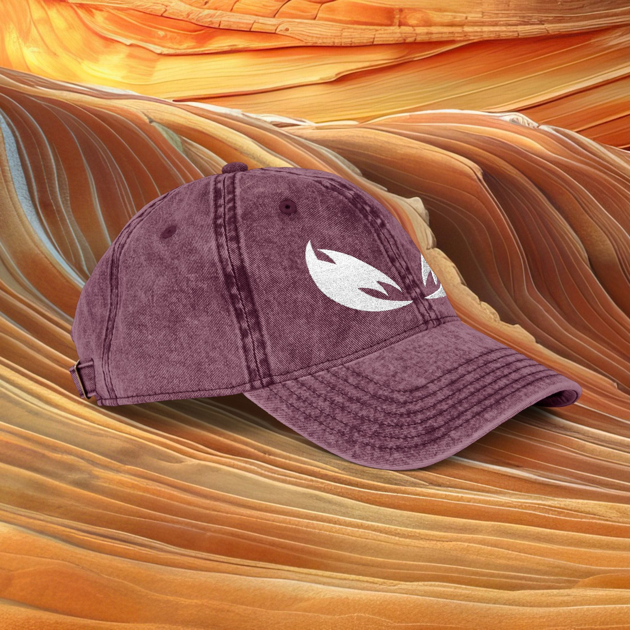 The Ganja Eyes — Vintage Embroidered Cap