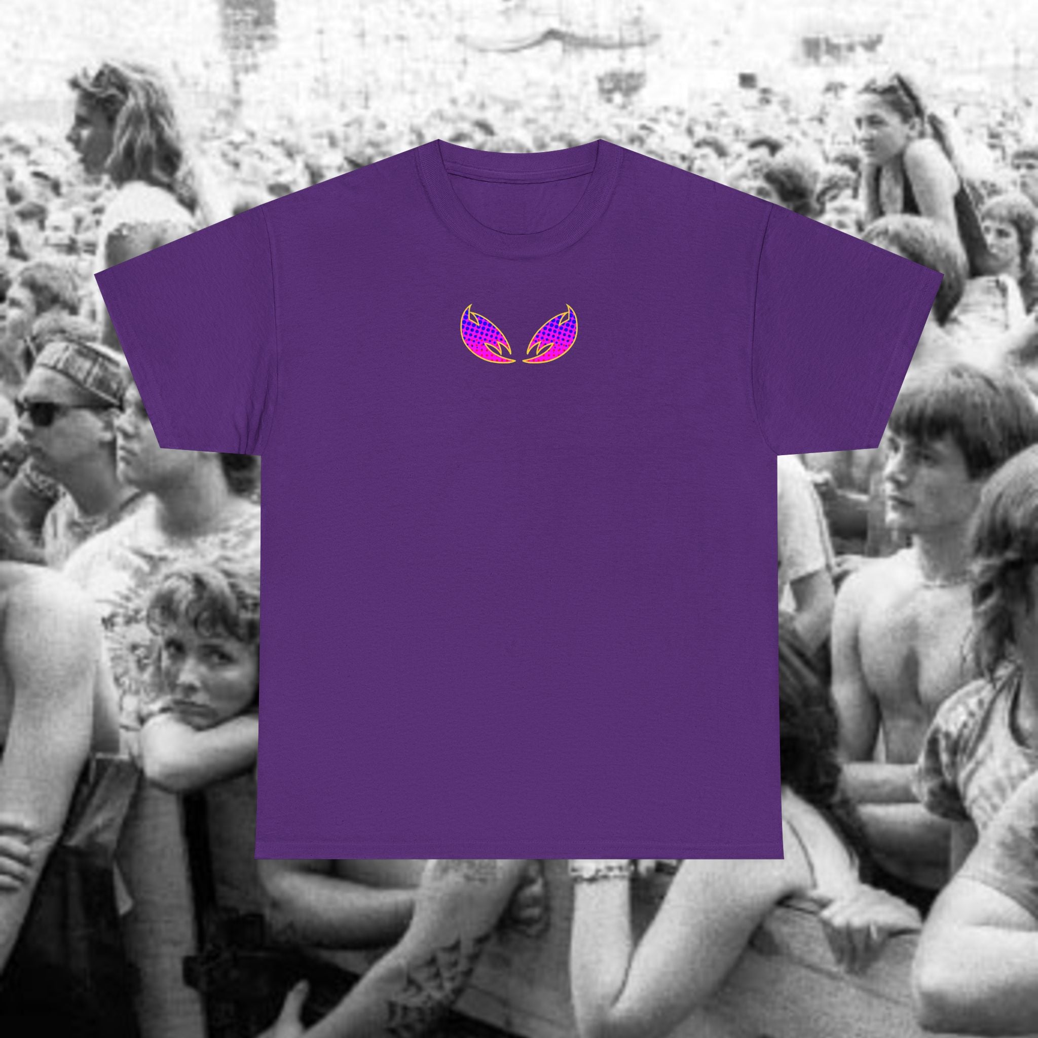 Ganja Eyes Afterglow— Halftone Backprint Tee