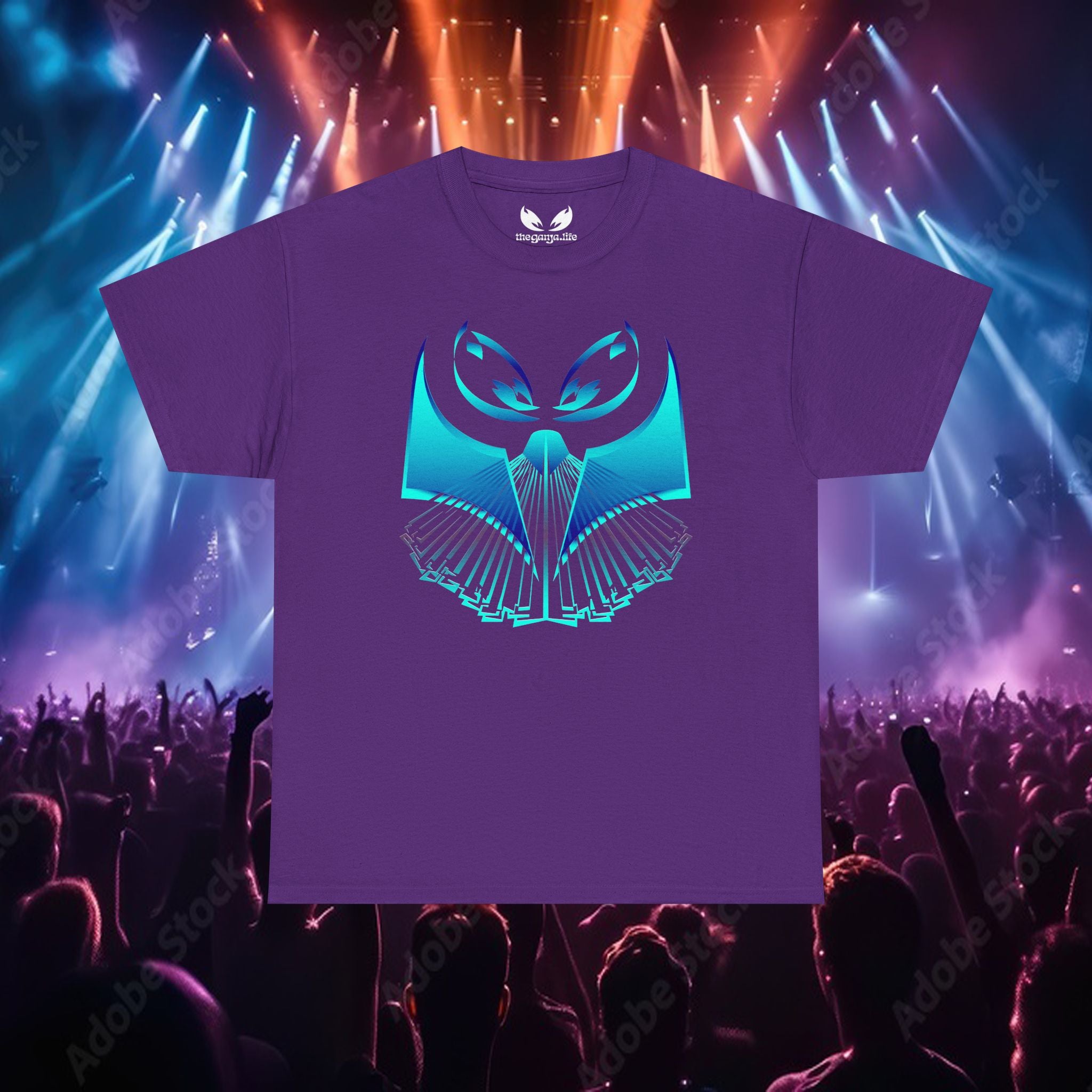 Crazy Electric Ganja — Night Vision Tee