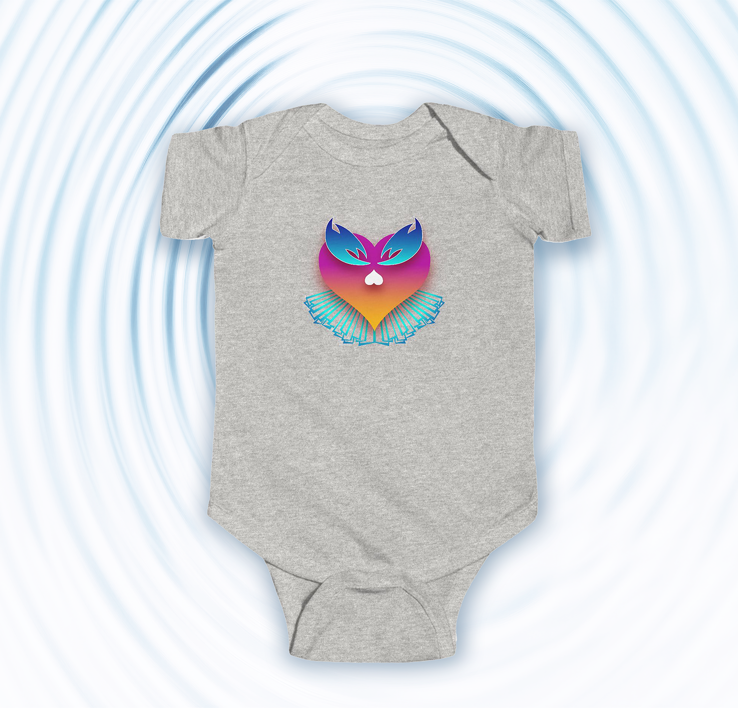 Little Heart Watchers Infant Bodysuit