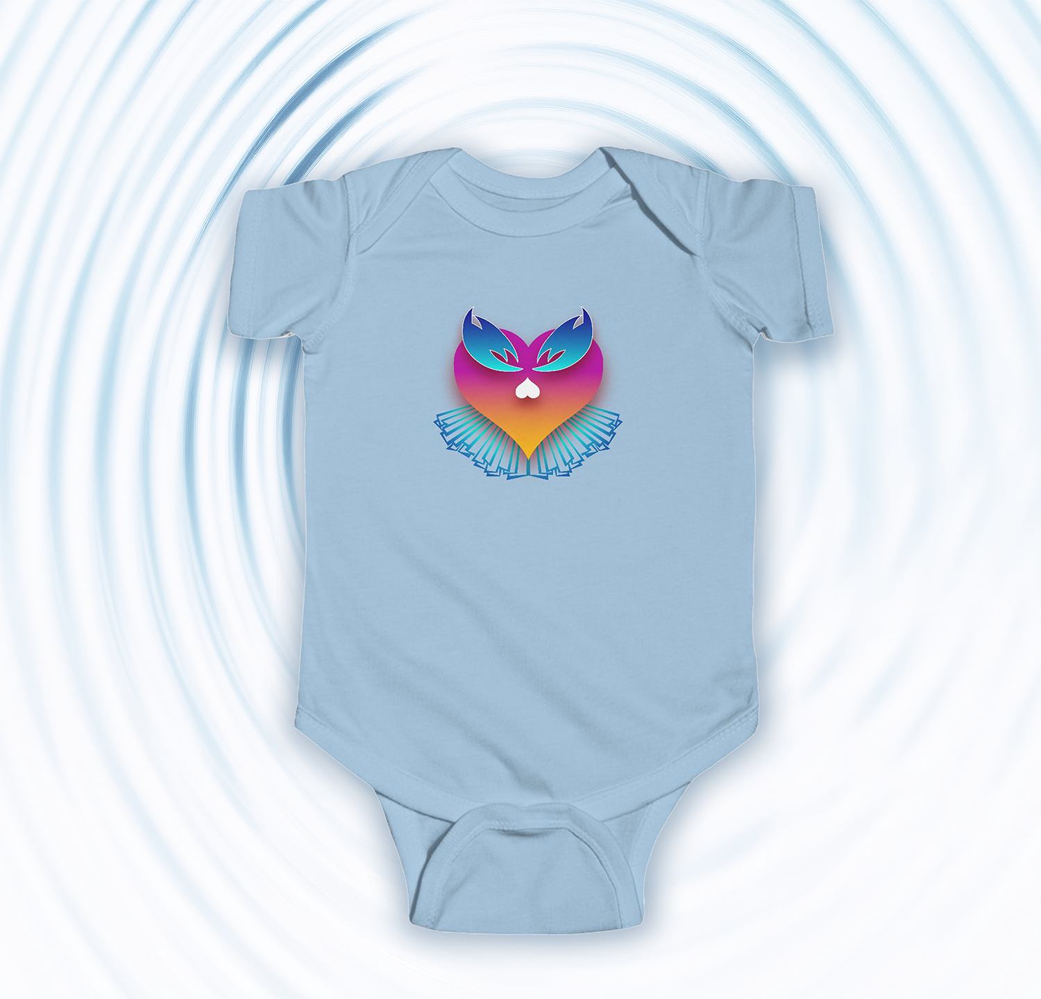 Little Heart Watchers Infant Bodysuit