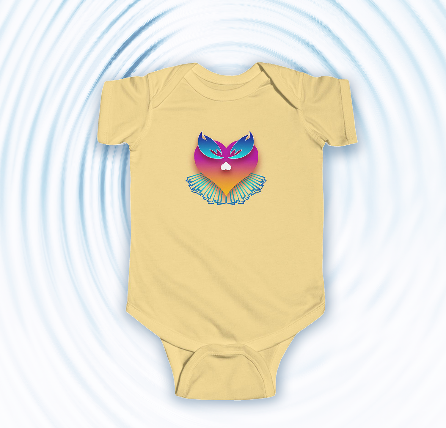 Little Heart Watchers Infant Bodysuit